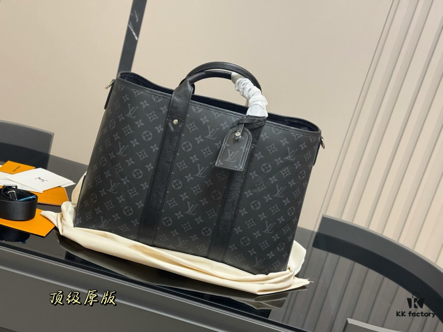 Brand New Men's LV Sac Plat Original Top-Grade Briefcase