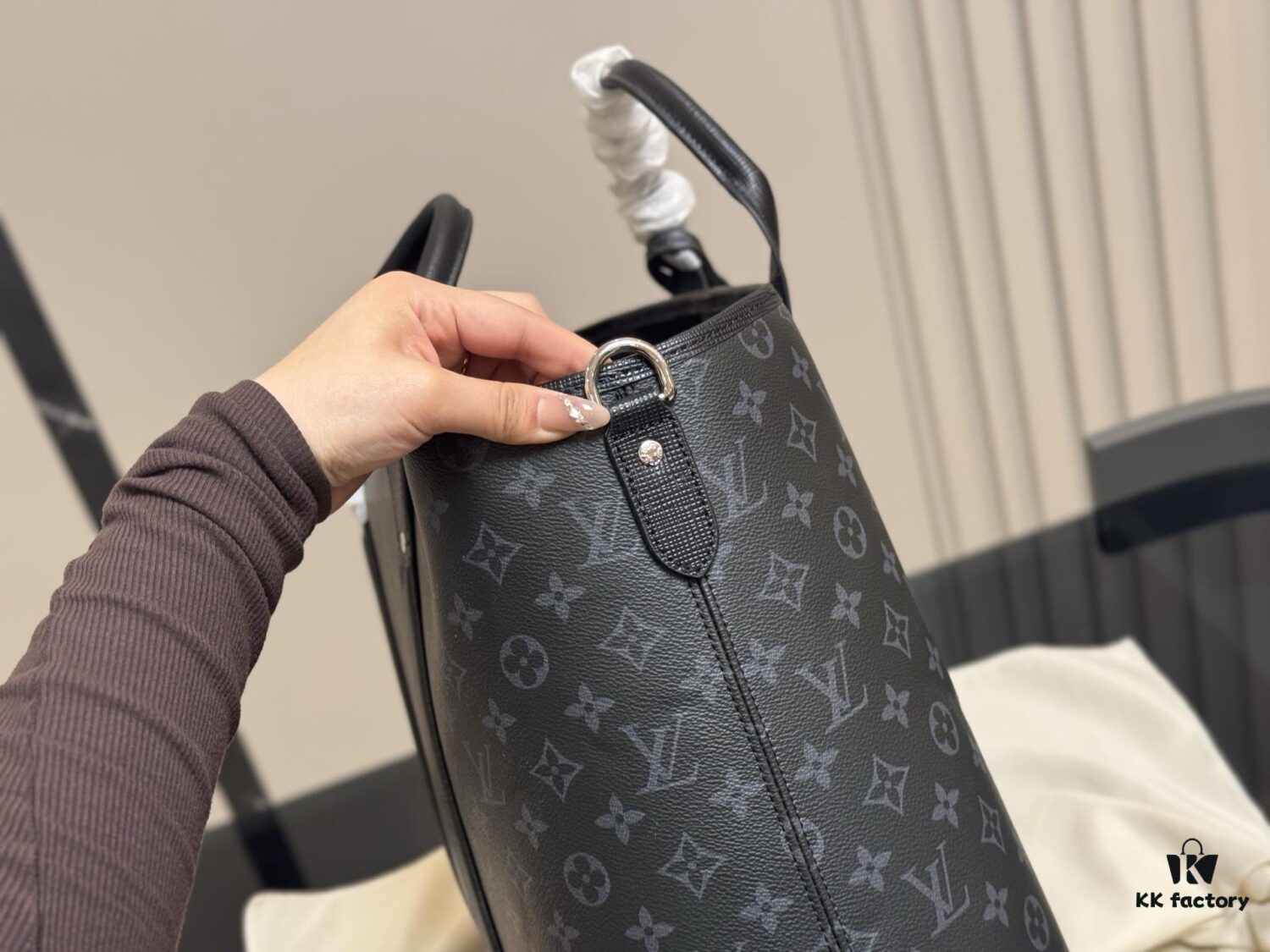 Brand New Men's LV Sac Plat Original Top-Grade Briefcase