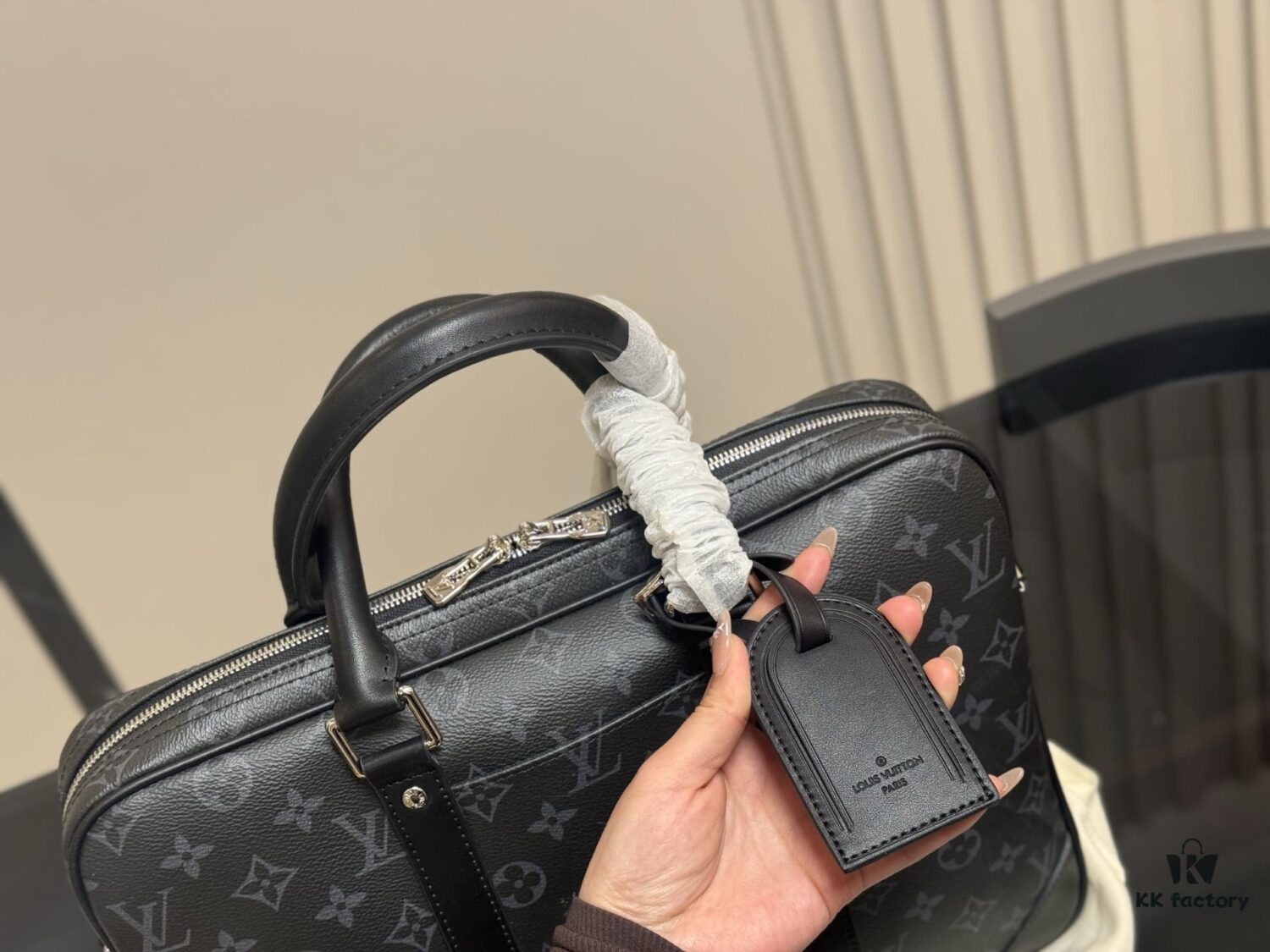 Brand New Men's LV Sac Plat Original Top-Grade Briefcase