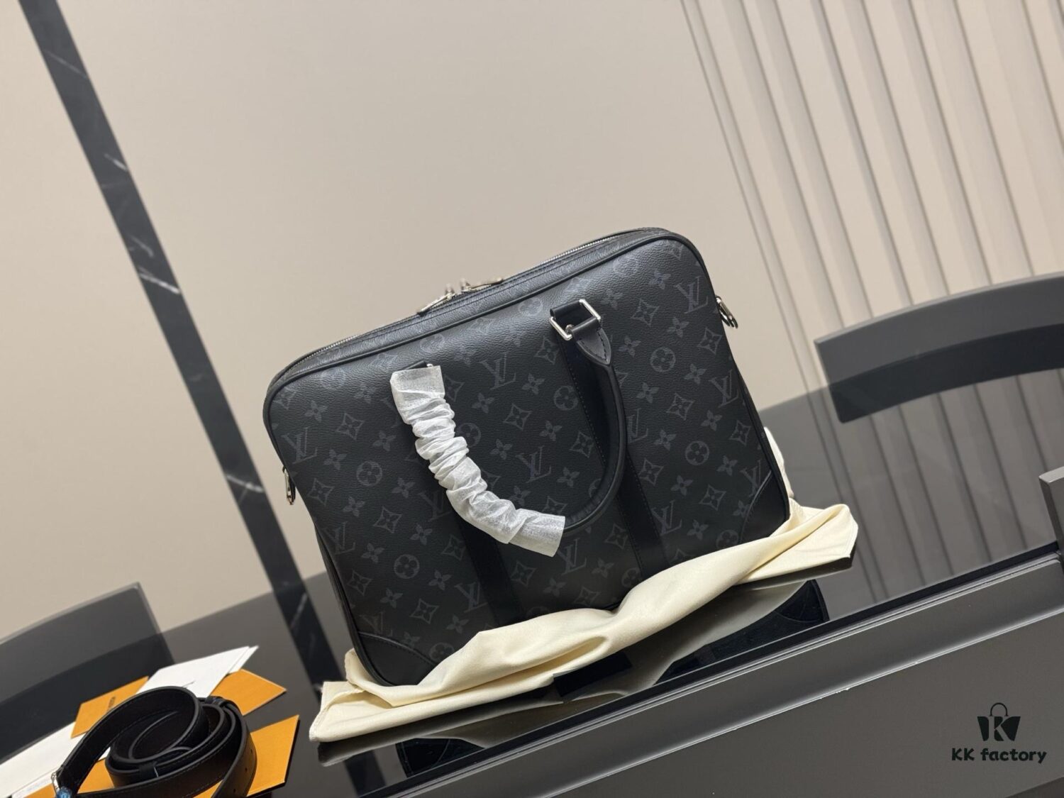 Brand New Men's LV Sac Plat Original Top-Grade Briefcase