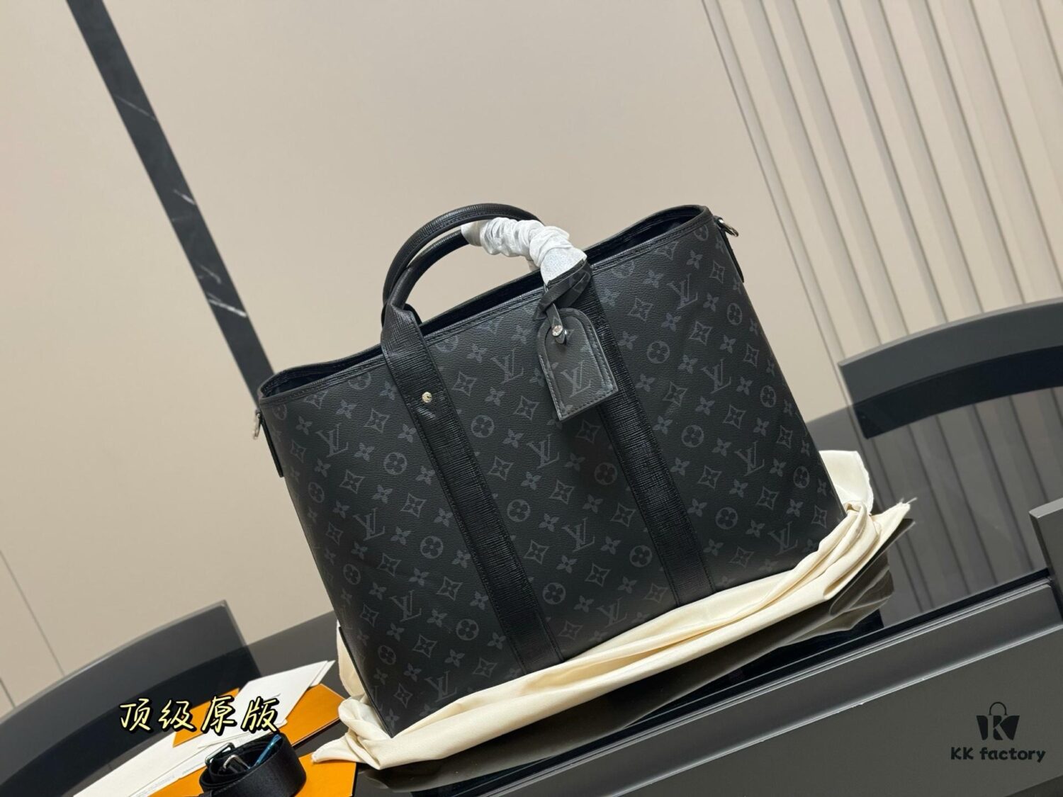 Brand New Men's LV Sac Plat Original Top-Grade Briefcase