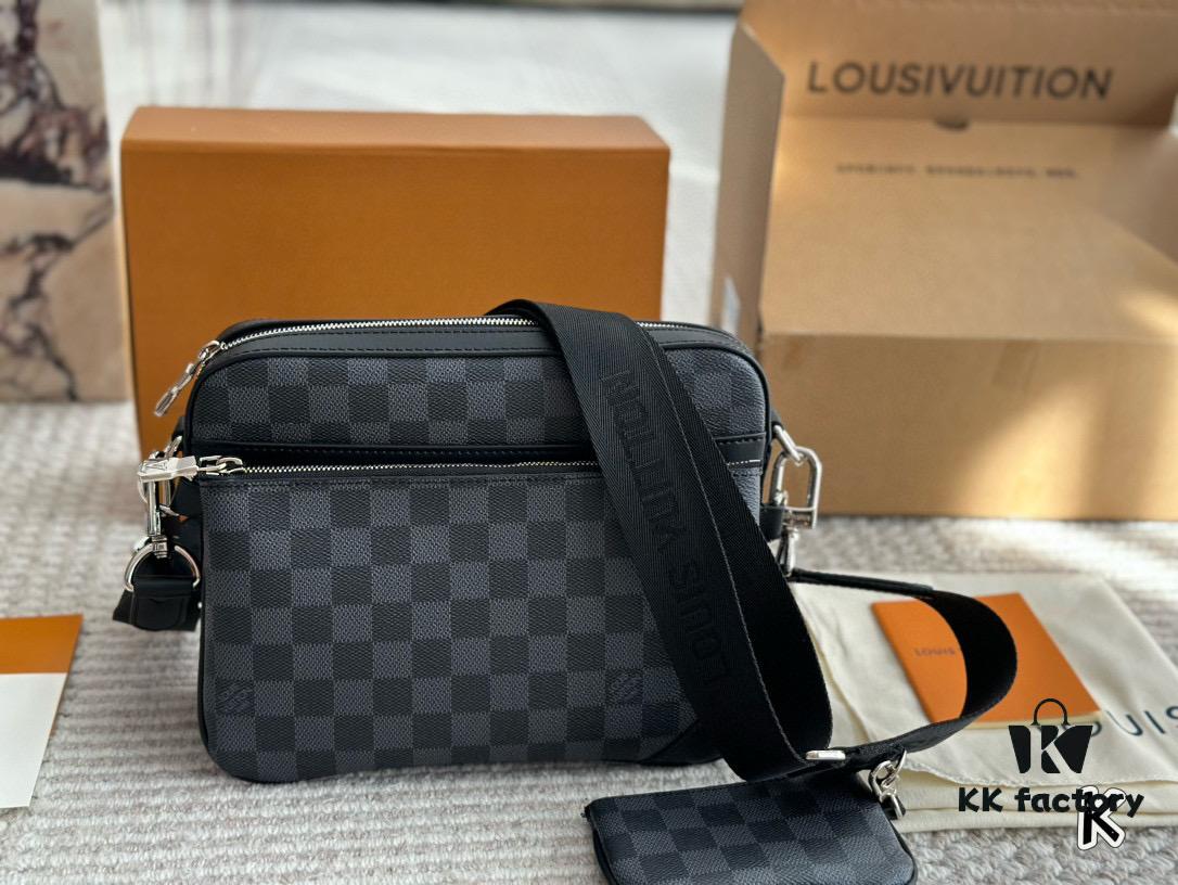 LV Men's Monogram Reversible Three-in-One Bag