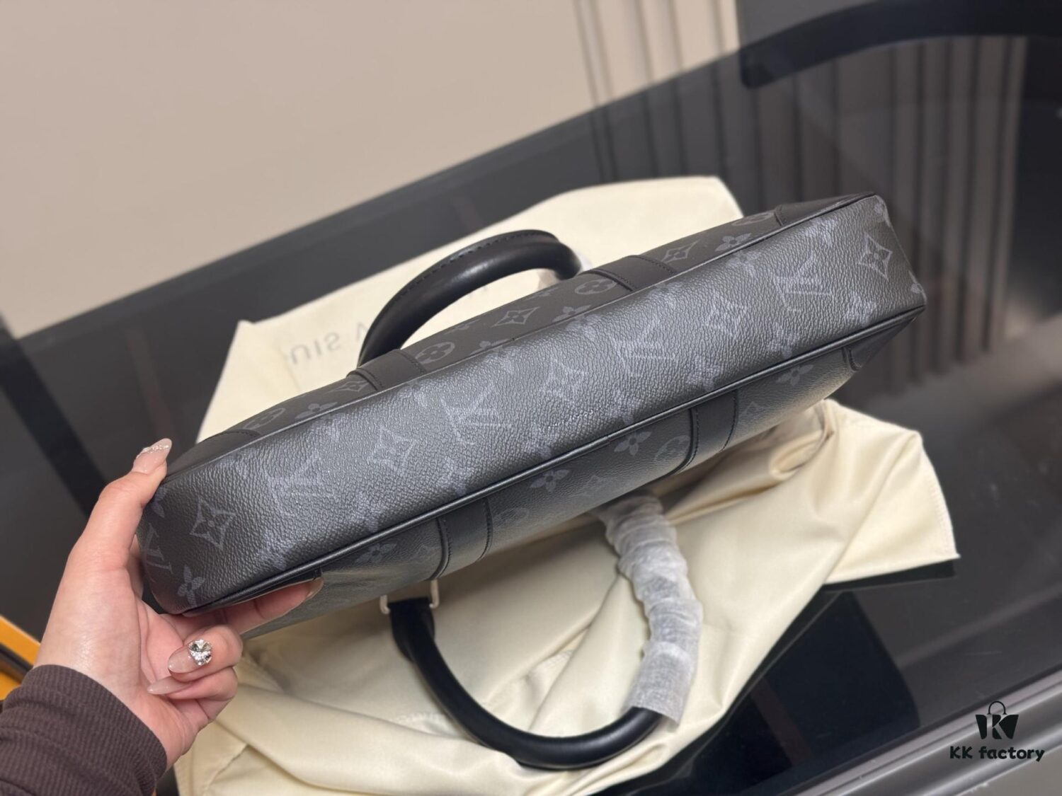 Brand New Men's LV Sac Plat Original Top-Grade Briefcase