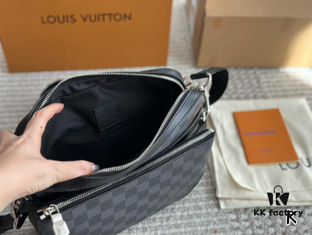LV Men's Monogram Reversible Three-in-One Bag