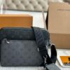 Top Quality Original LV Men's Triple Combo 'Black Samurai' Three-Piece Set Trio Messenger Bag