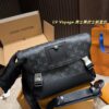 LV Voyage Men's Black Warrior Messenger Bag Full Set Packaging  ️ Size 30.22