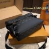 LV Voyage Men's Black Warrior Messenger Bag Full Set Packaging  ️ Size 30.22