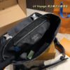 LV Voyage Men's Black Warrior Messenger Bag Full Set Packaging  ️ Size 30.22