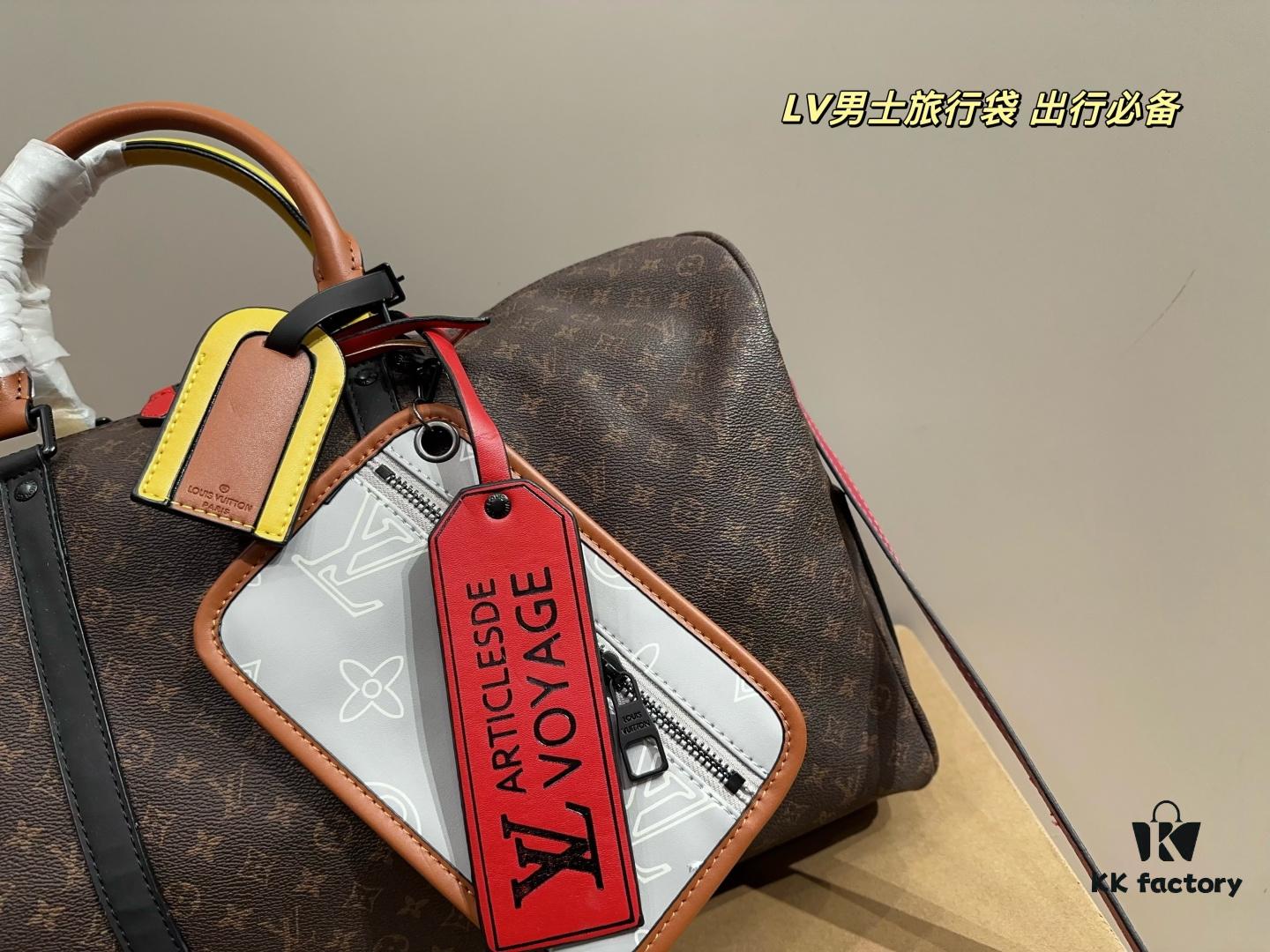 High-End Item‼️ ️ Size 44.25 LV Men's Travel Bag Essential for Travel