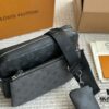 Top Quality Original LV Men's Triple Combo 'Black Samurai' Three-Piece Set Trio Messenger Bag