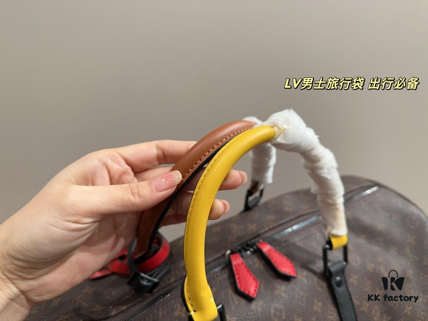 High-End Item‼️ ️ Size 44.25 LV Men's Travel Bag Essential for Travel