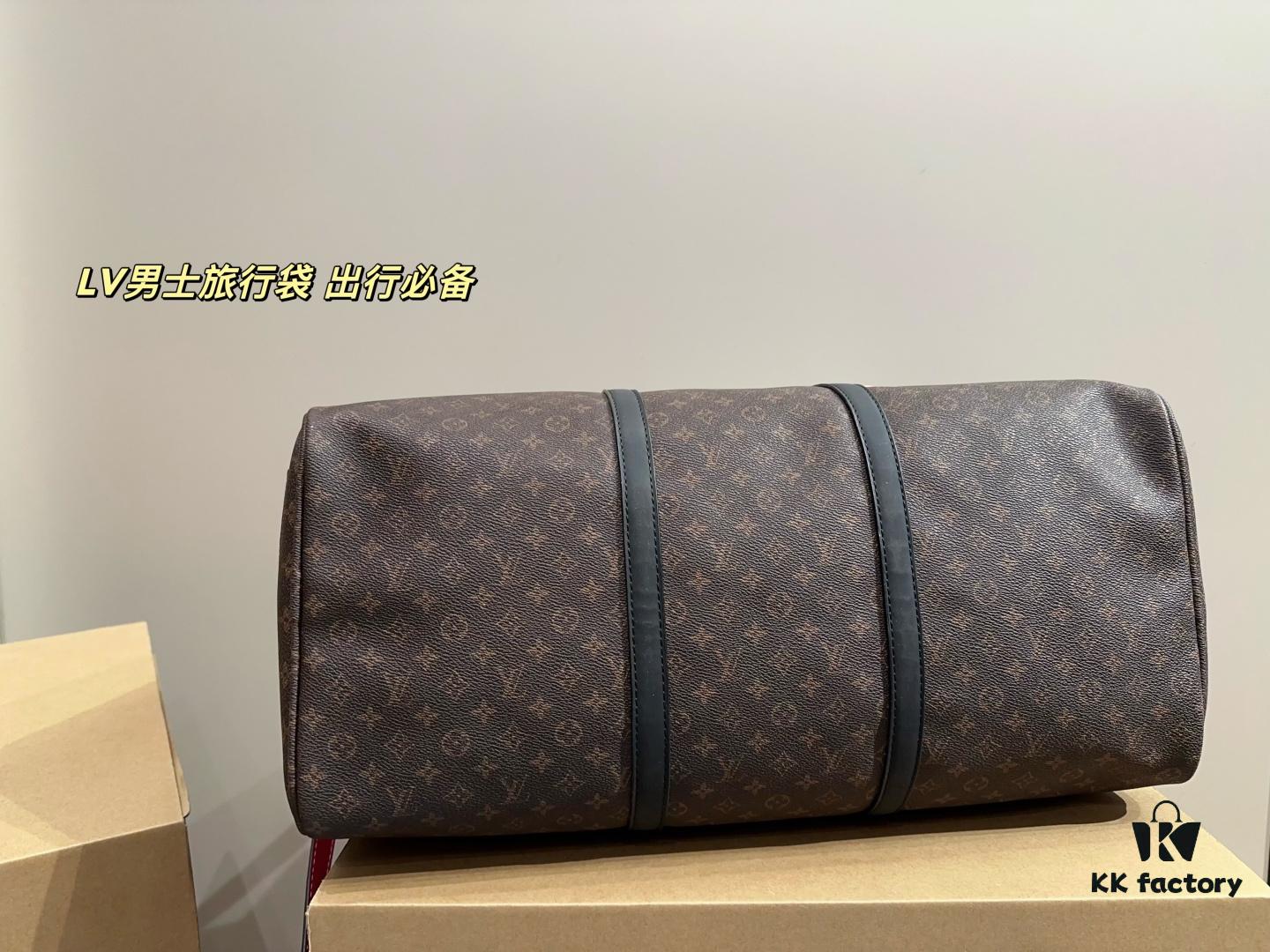 High-End Item‼️ ️ Size 44.25 LV Men's Travel Bag Essential for Travel