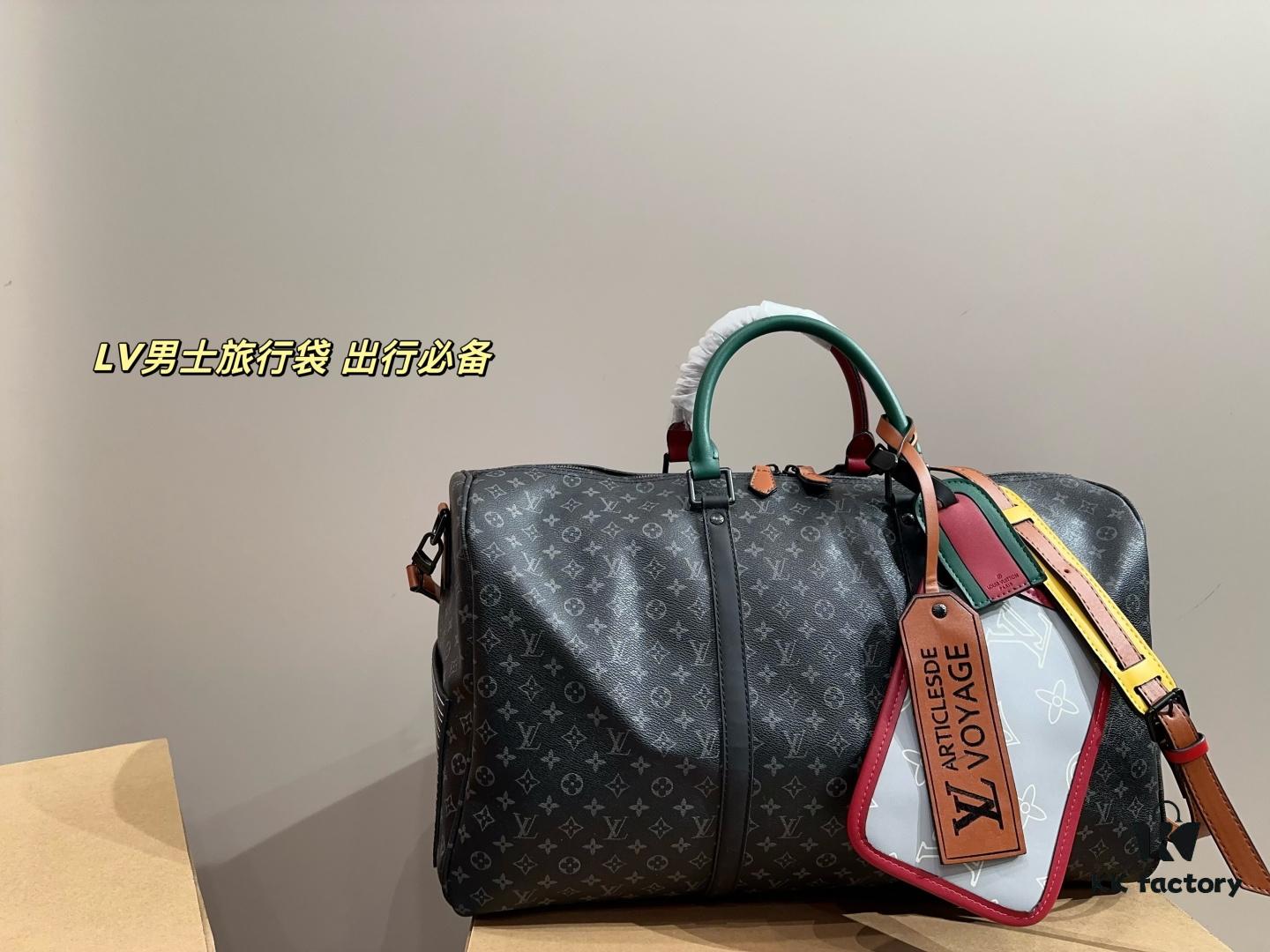 High-End Item‼️ ️ Size 44.25 LV Men's Travel Bag Essential for Travel