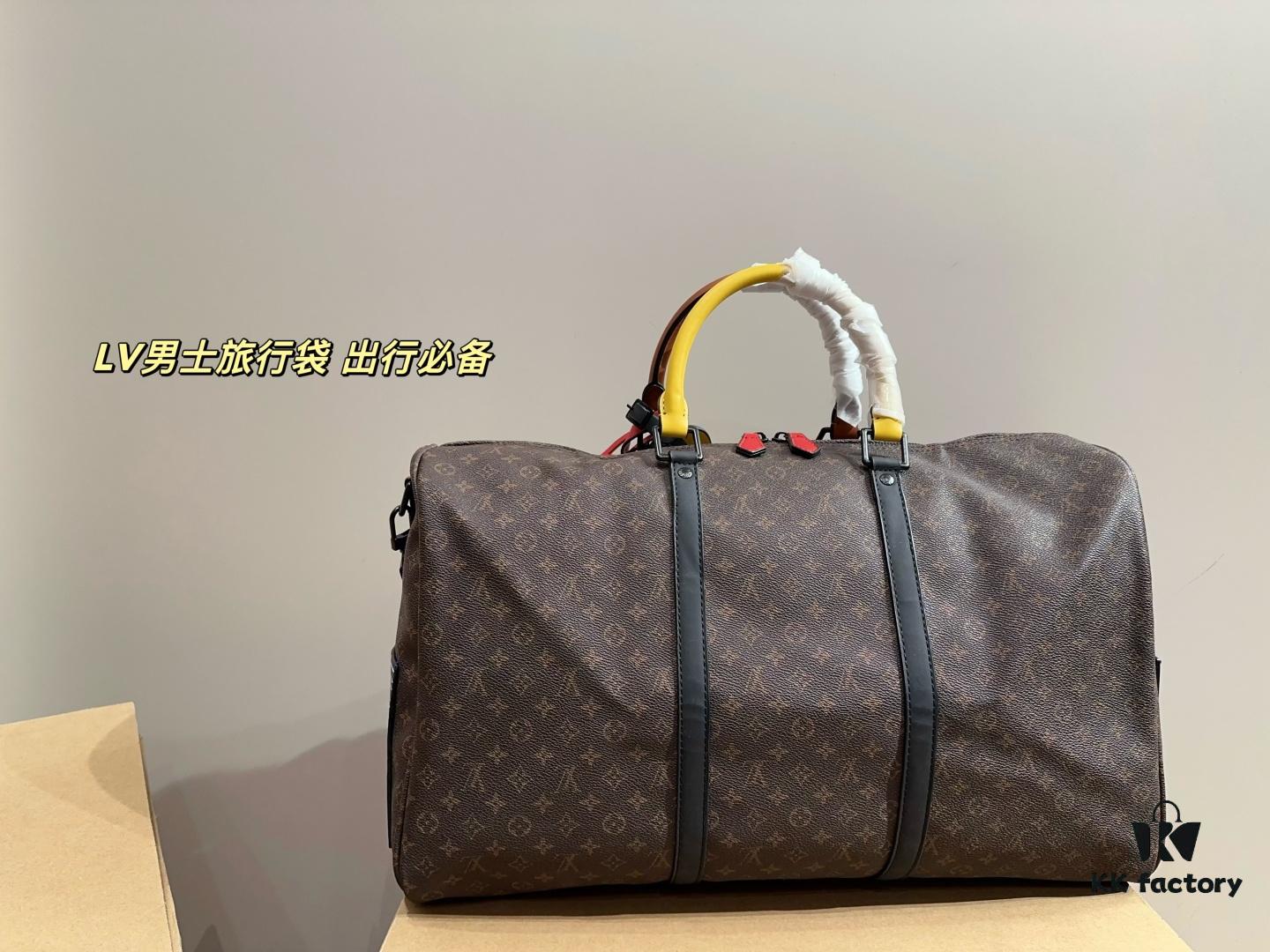 High-End Item‼️ ️ Size 44.25 LV Men's Travel Bag Essential for Travel