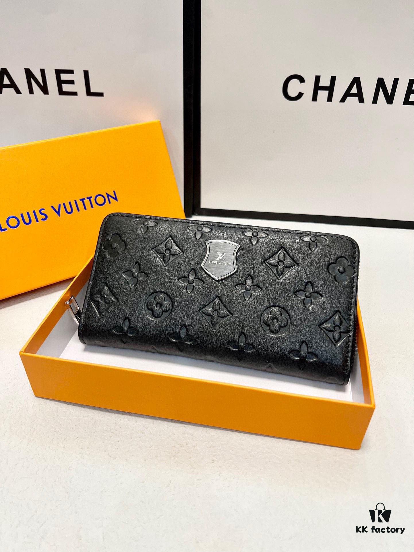 LV New Men's Hand Bag, Black, Size 20x10