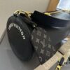 LV Men's Soft Polochon Cylindrical Bag