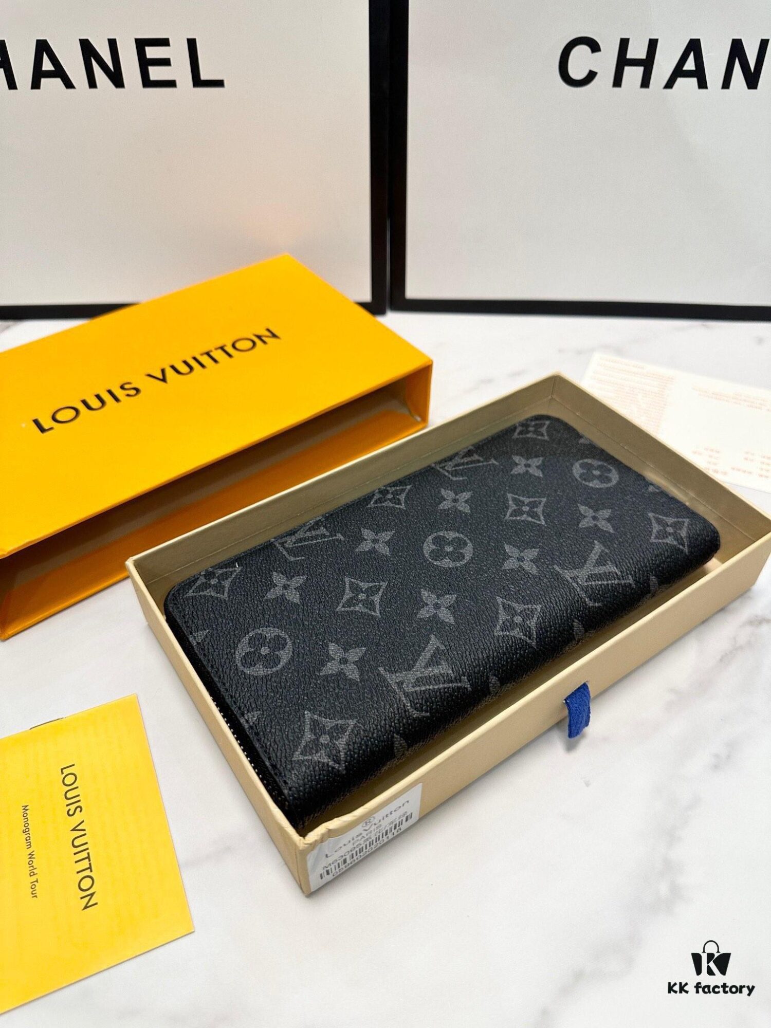 LV New Men's Hand Bag Black 20x10
