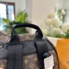 High-Value Backpack: Versatile Commuter Classic Monogram Canvas and Cowhide Backpack, Most Stylish LV-Style Backpack for Men