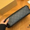LV Men's Messenger Bag VOYAGER Foldable Box Style Size 28*25cm