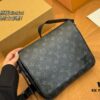 Foldable Plane Box for LV Men's High-Quality and Practical Multi-Wear Bag with Subtle Color Matching