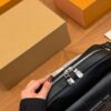 Foldable Box Aircraft Box Custom LV Men's High-Quality First-Layer Leather Crossbody Bag