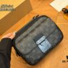 New Men's Messenger Bag with Foldable Aircraft Box Packaging