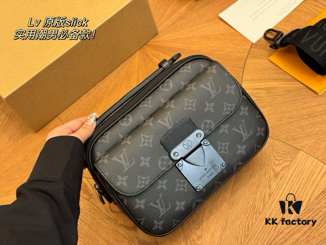 New Men's Messenger Bag with Foldable Aircraft Box Packaging