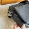 Top Quality Original LV Men's Triple Combo Black Warrior Three-Piece Set Trio Messenger Bag