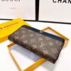 LV New Men's Hand Bag Black 21x11 Genuine Top Layer Cowhide Leather Multi-Card Large Capacity Wallet