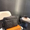 LV Men's Multi-Functional Messenger Bag with Foldable Box - Highly Sought After Tri-Combination Design