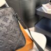 LV Men's Multi-Functional Messenger Bag with Foldable Box - Highly Sought After Tri-Combination Design
