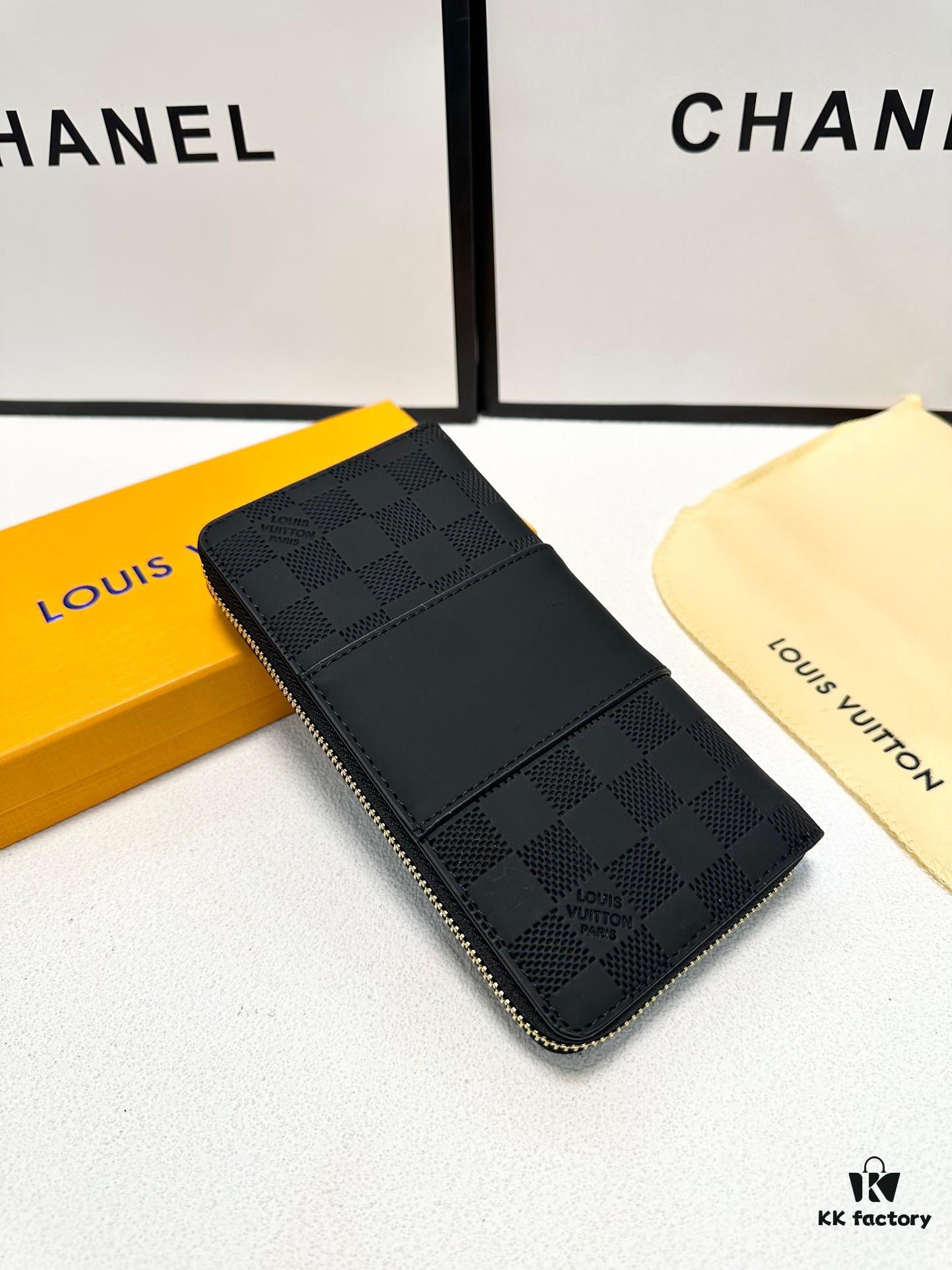 LV New Men's Hand Bag, Black, Size 20x10