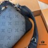 LV Gucci Men's Three-in-One Crossbody Bag, Foldable Gift Box Packaging, Original Order Quality, Imported Premium Fabric