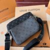 LV Gucci Men's Three-in-One Crossbody Bag, Foldable Gift Box Packaging, Original Order Quality, Imported Premium Fabric