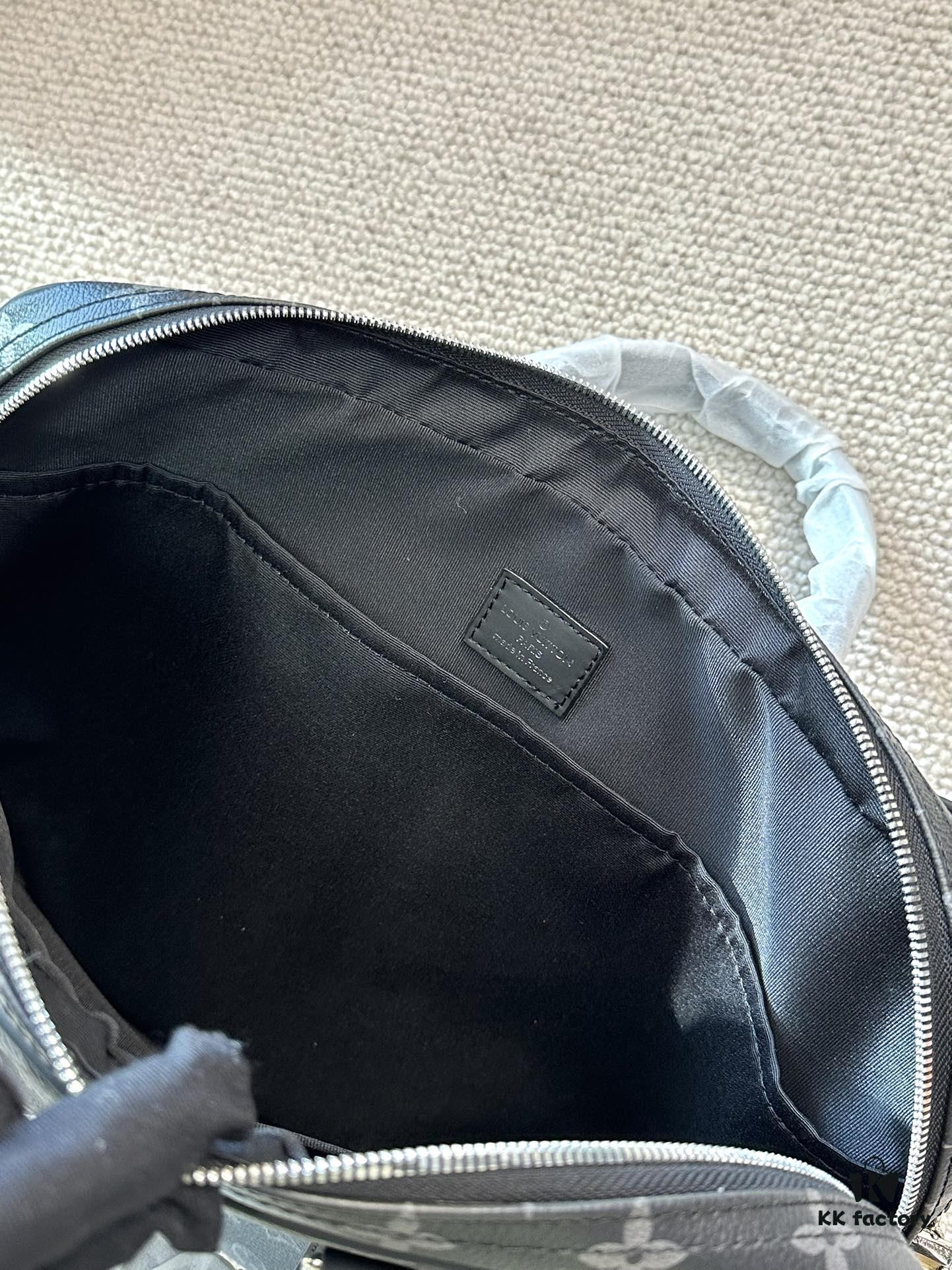 LV 2024 New Arrival Early Summer Men's Briefcase Handheld Crossbody Large-Capacity Travel Bag