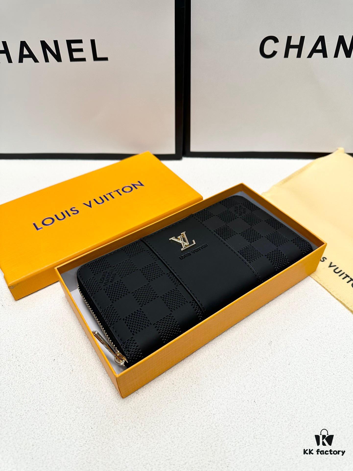 LV New Men's Hand Bag, Black, Size 20x10