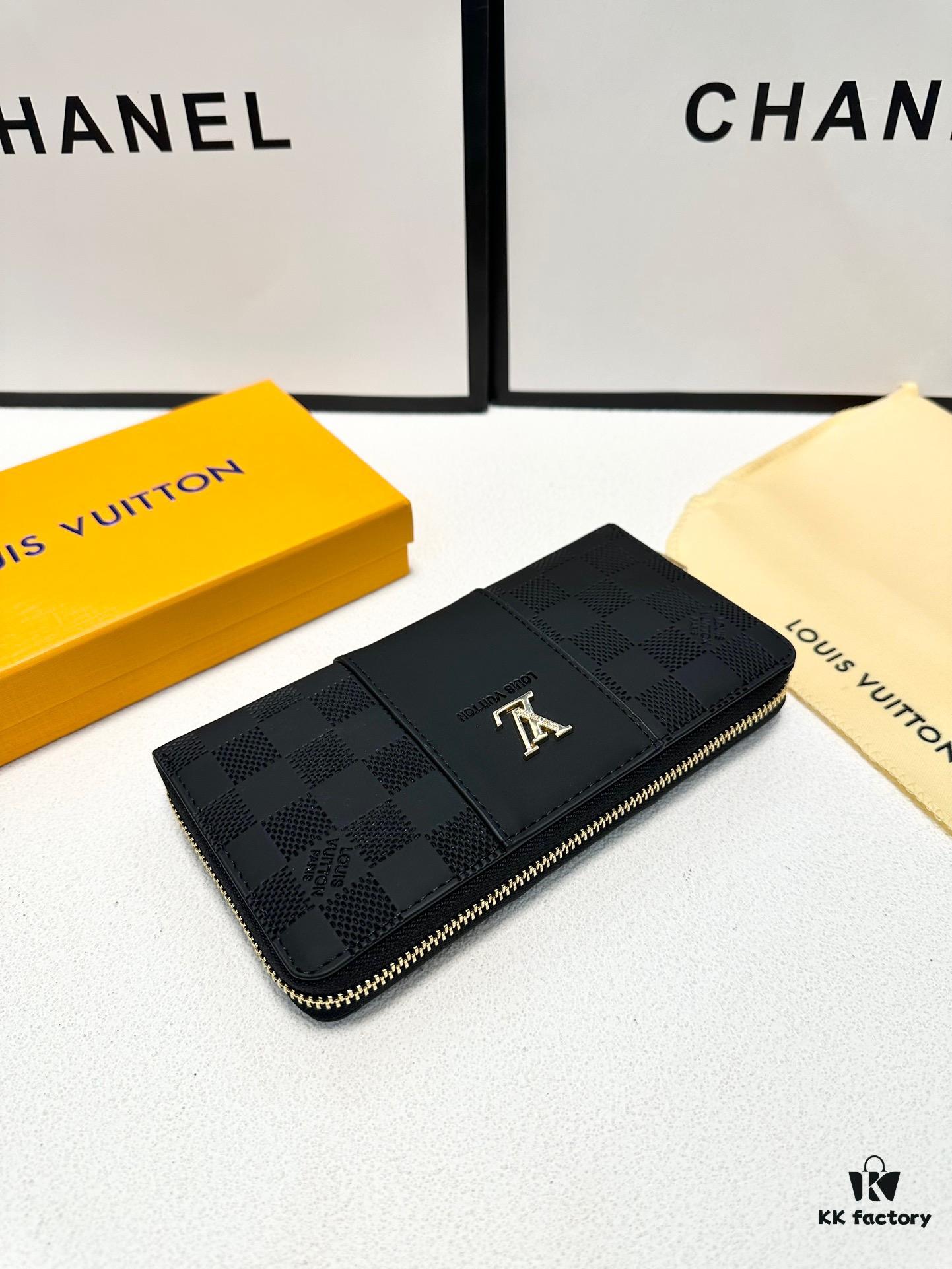 LV New Men's Hand Bag, Black, Size 20x10