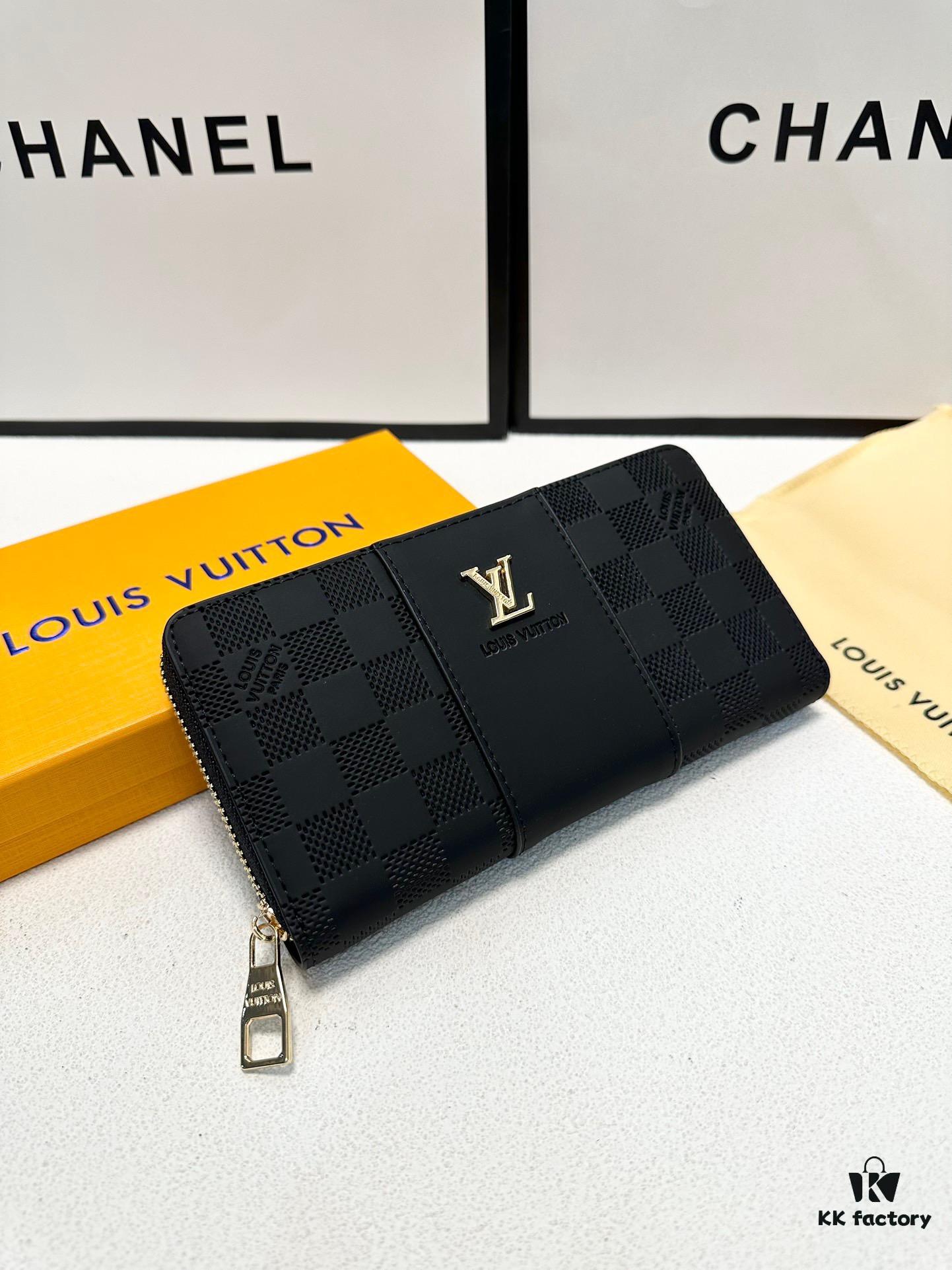 LV New Men's Hand Bag, Black, Size 20x10