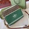 LV Gucci Men's Three-in-One Crossbody Bag, Foldable Gift Box Packaging, Original Order Quality, Imported Premium Fabric
