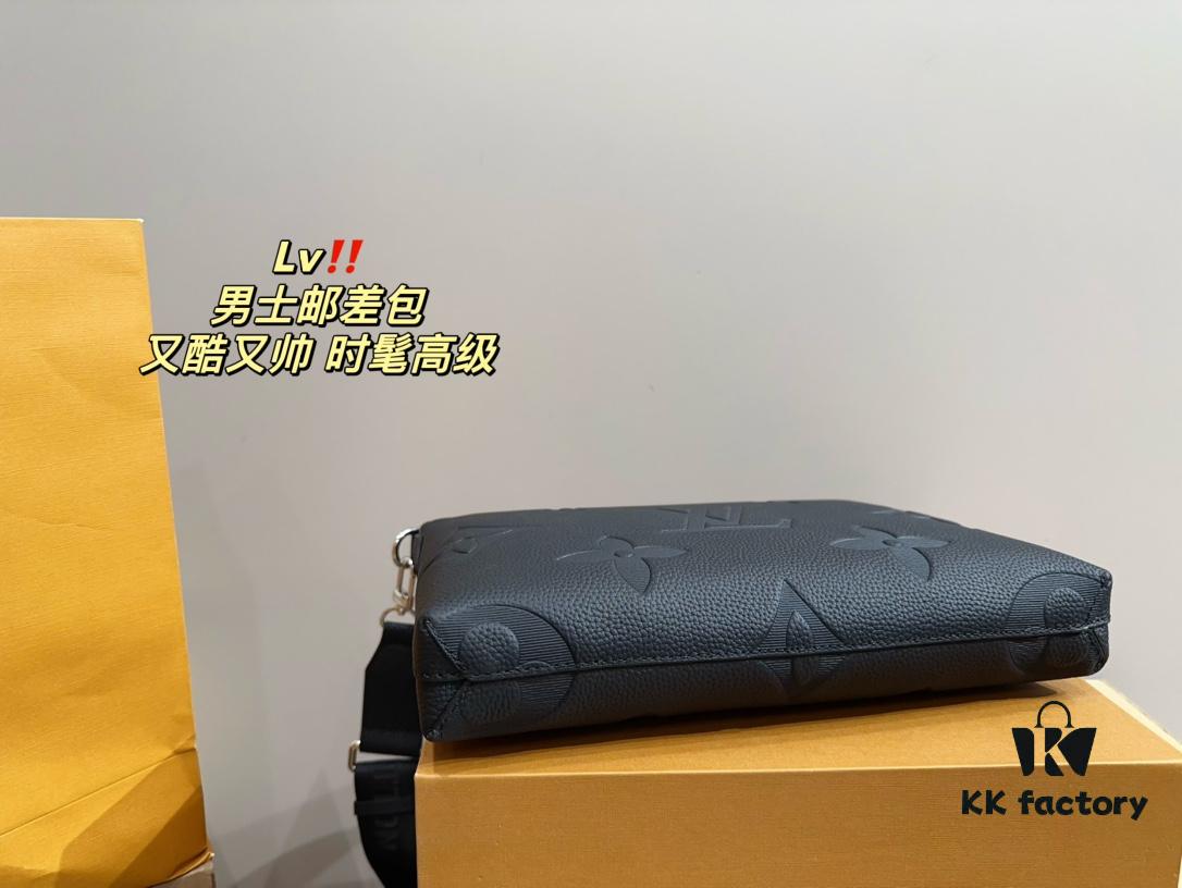 Foldable Box  ️ Size 29.21 Lv Men's Messenger Bag Super Classic and Stylish Surprisingly Versatile, Durable and Exquisite for Daily Wear