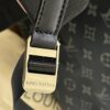 Authentic LV Men's Discovery Donald Duck Graffiti Backpack in Genuine Cowhide