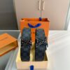 LV Belt Men's Leather Belt D-29 Full Packaging with Tote Bag