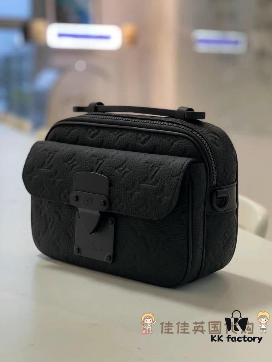 Alessia Milan LV Louis Vuitton 2022 Men's S-LOCK Monogram Messenger Bag Shoulder Crossbody Bag