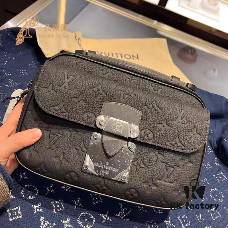 Lvslock Men's Messenger Bag Unboxing Real Shot - Superb Quality, Classic and Versatile with Large Practical Capacity