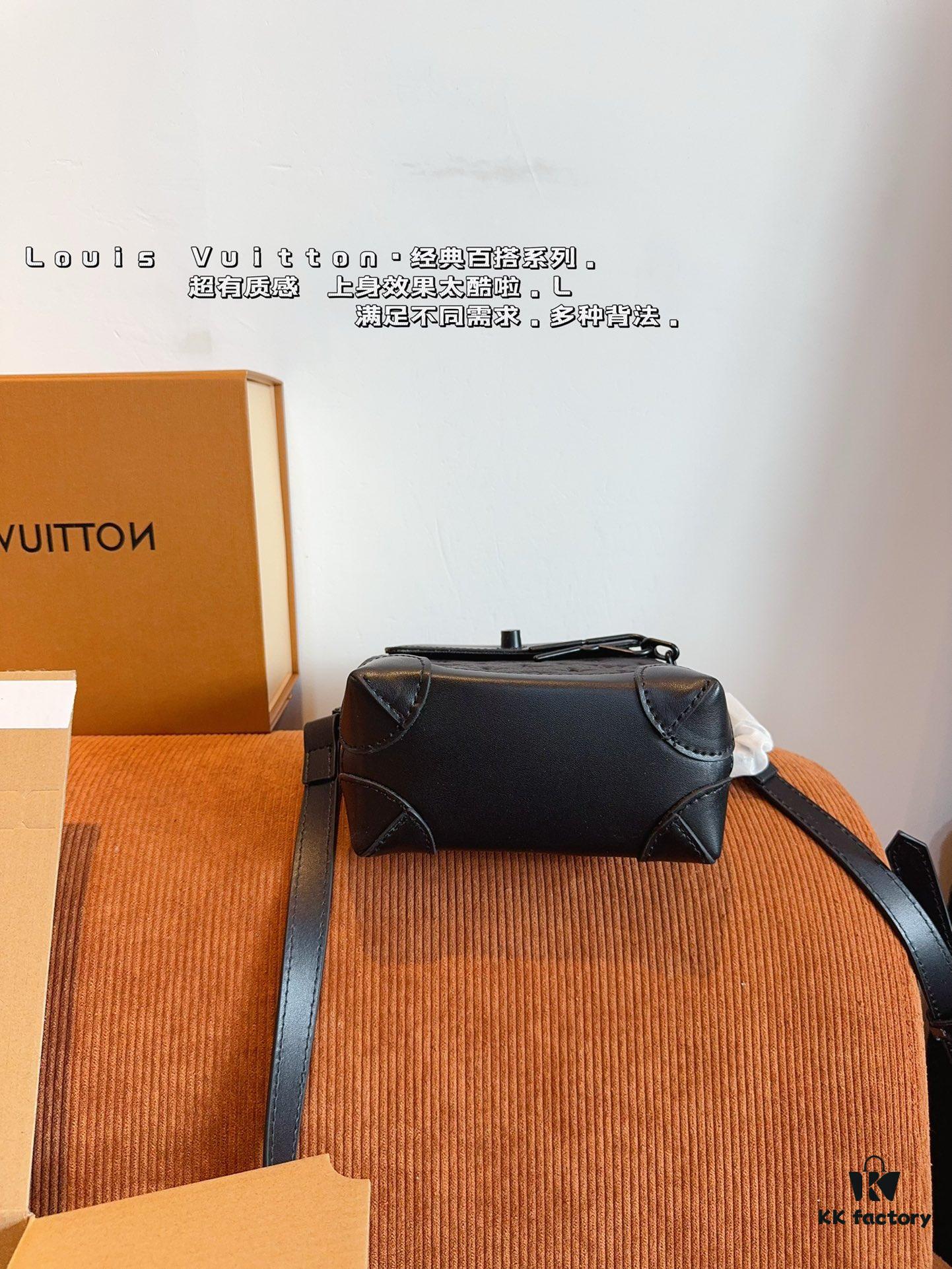 LV Steamer Men's Handheld Shoulder Bag Gift Box Included 🎁