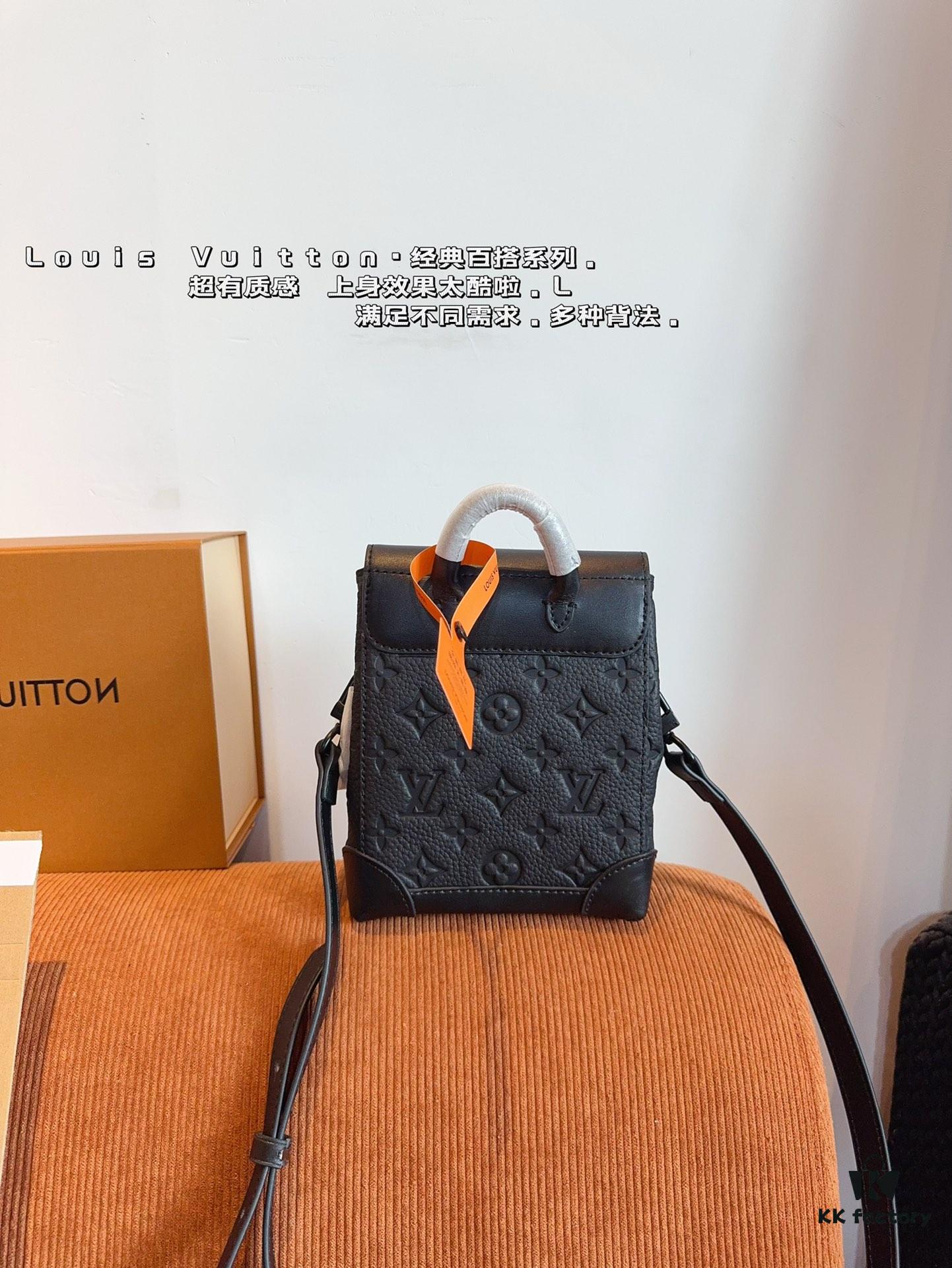 LV Steamer Men's Handheld Shoulder Bag Gift Box Included 🎁