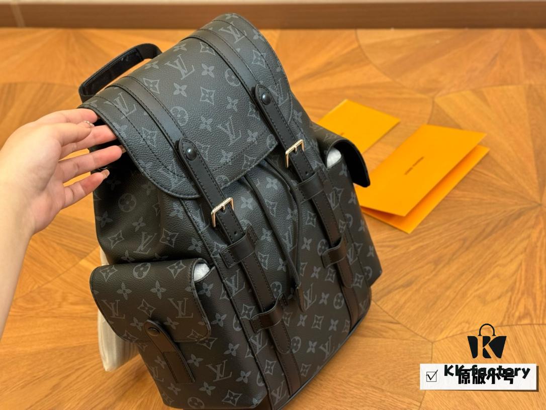Original Small Size LV Men's Backpack