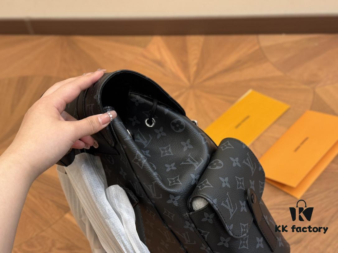 Original Small Size LV Men's Backpack