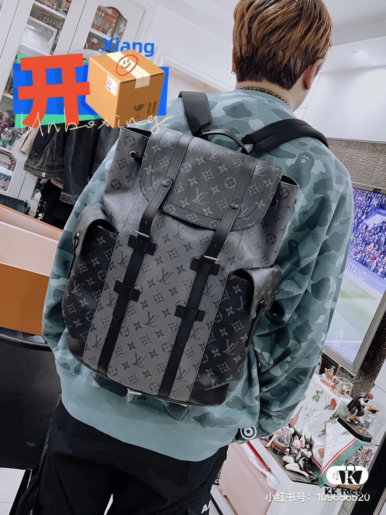 Practical LV Christopher Gray Warrior Backpack