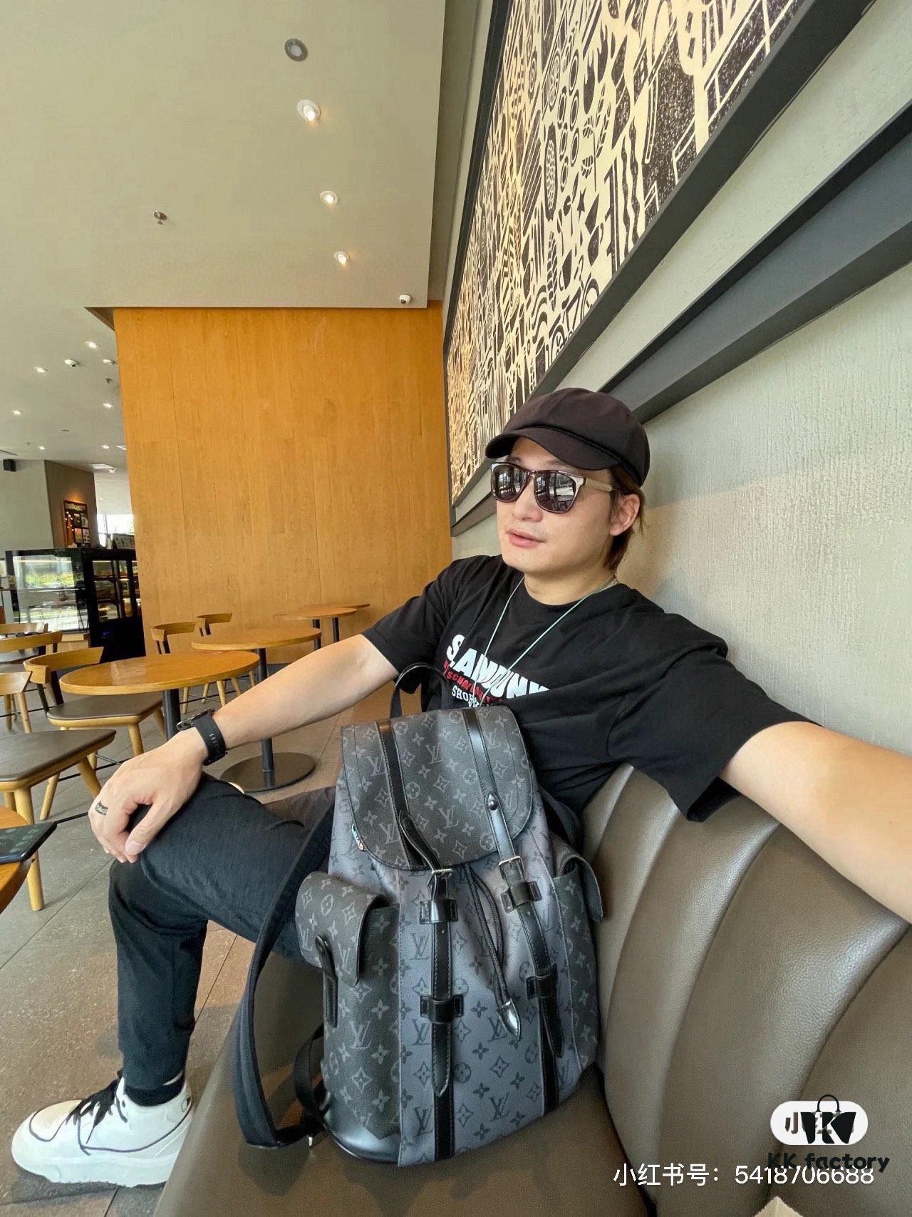 Practical LV Christopher Gray Warrior Backpack